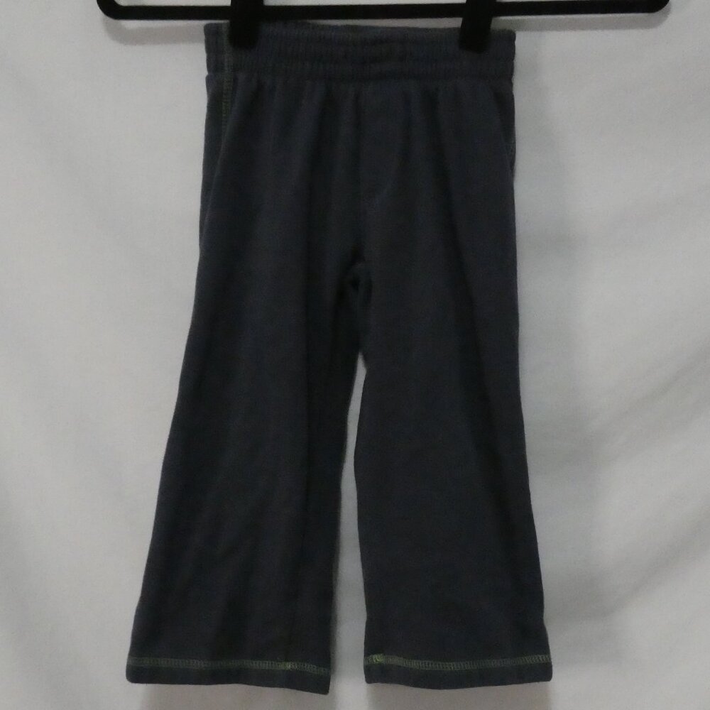 DISNEY PIXAR TOY STORY size 6 Blue Sweatpants With Green Stitching Detail